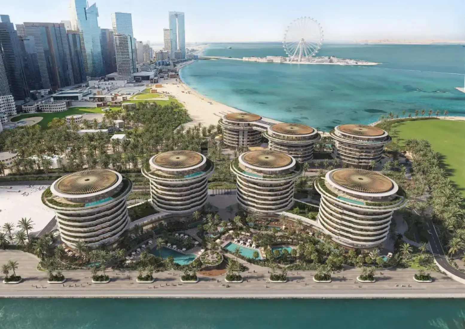 Dubai Harbour, flagship project render