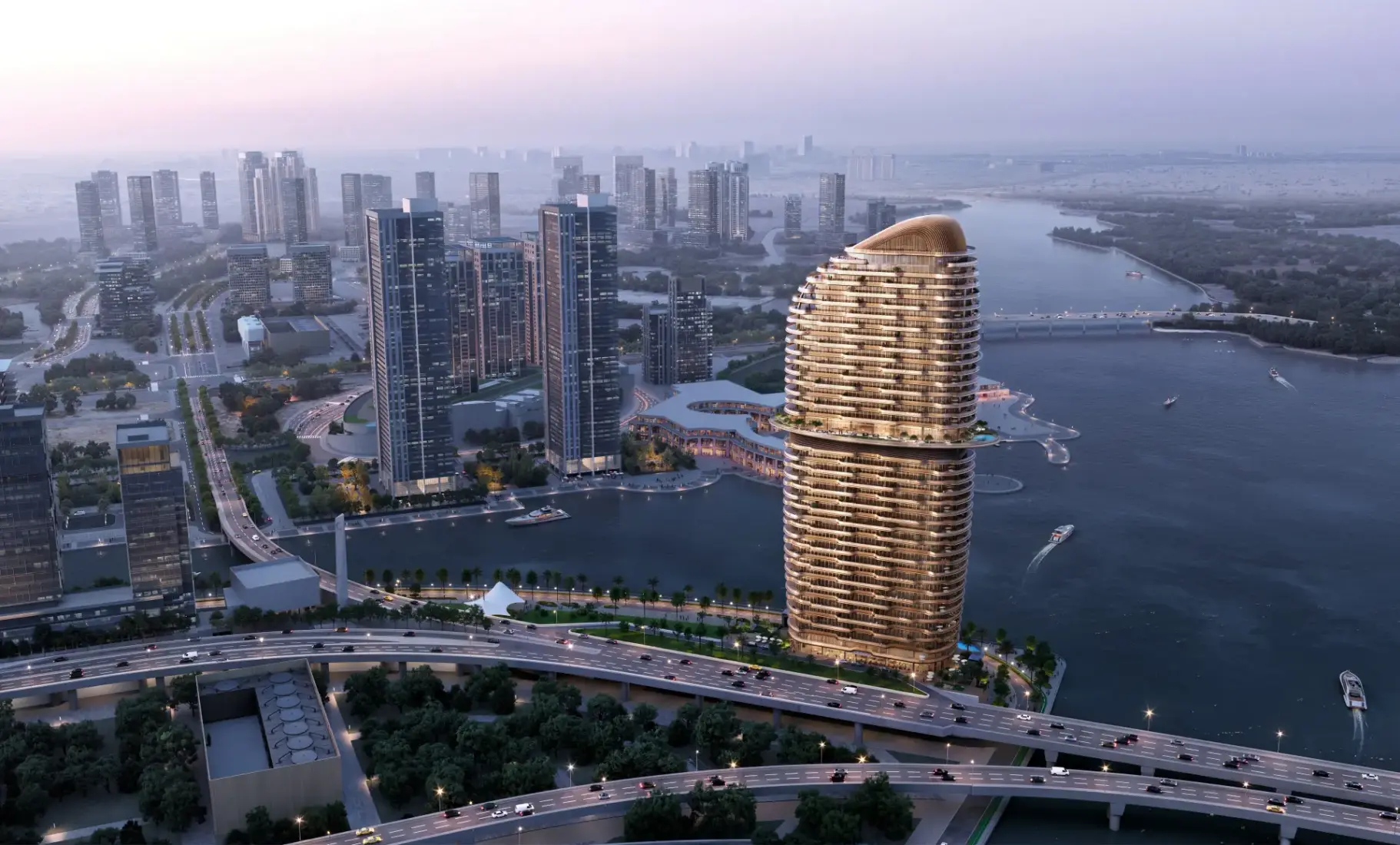 Jumeirah Residences, developer render