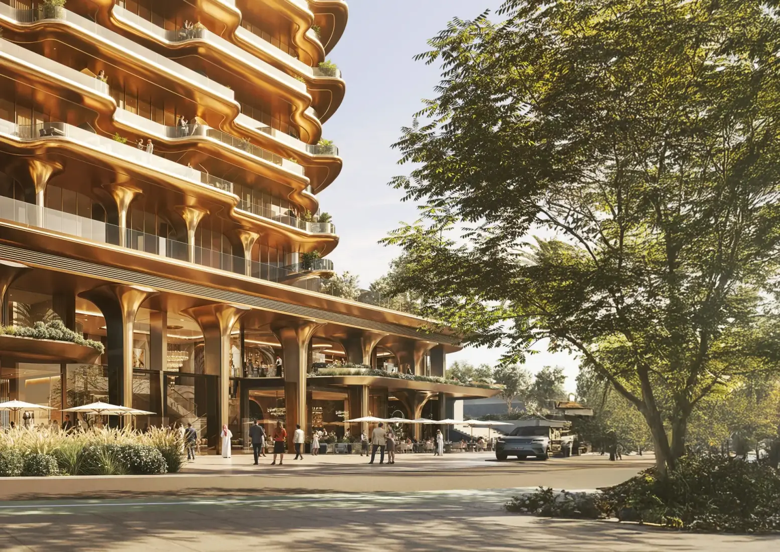 Al Maryah Island, flagship project render
