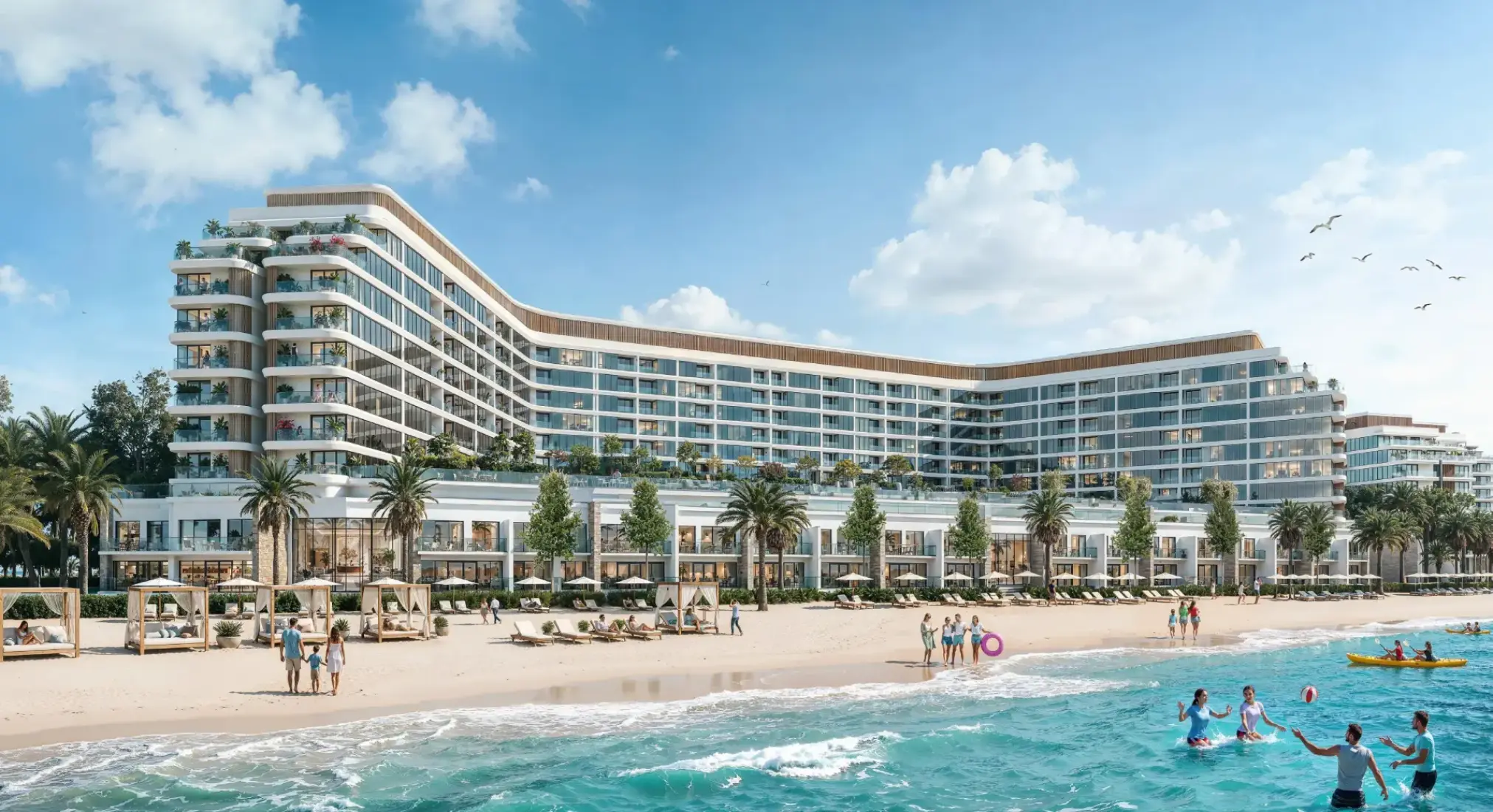 Tranquil Beach Residences, developer render
