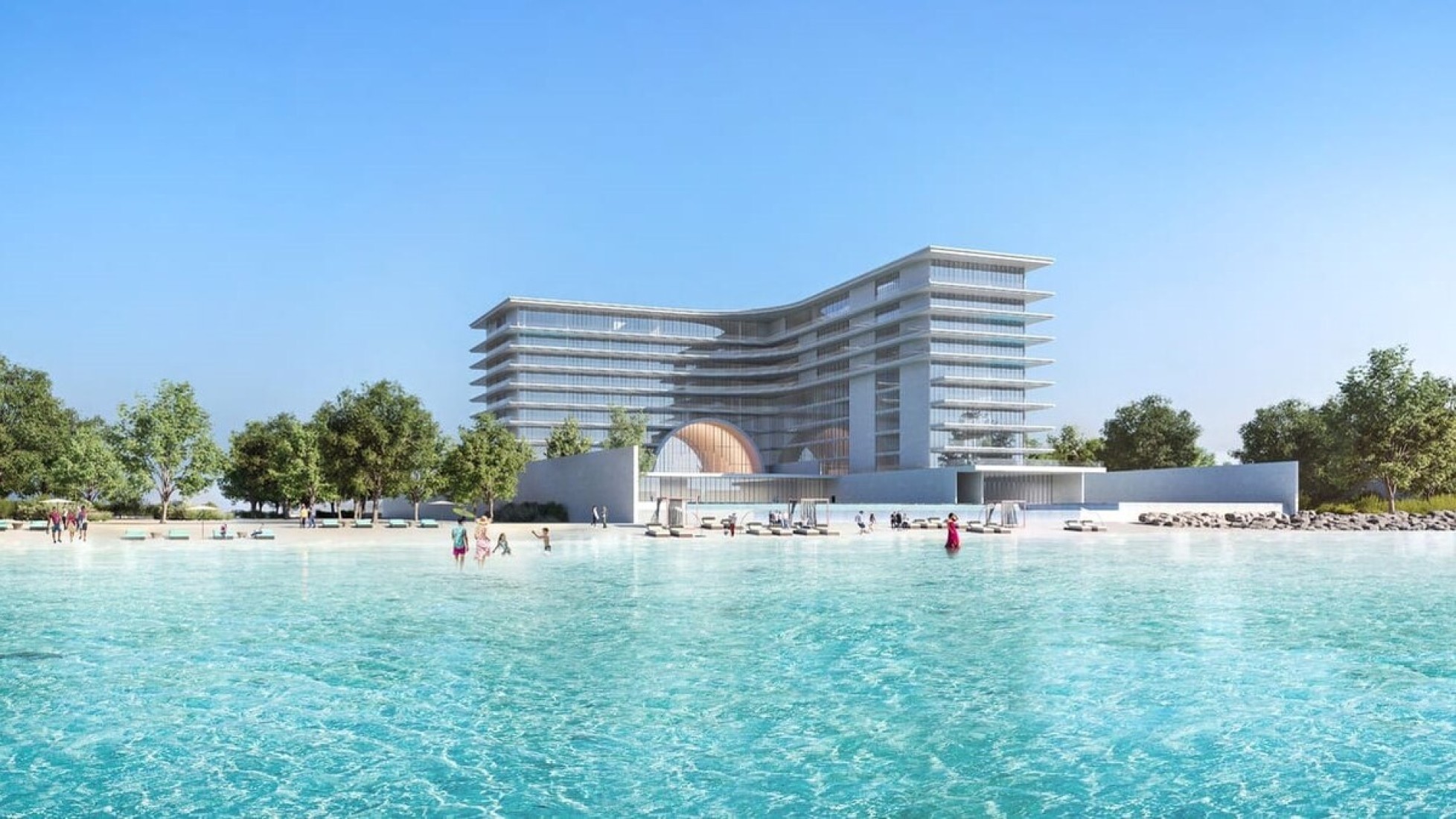 Armani Beach Residences, developer render