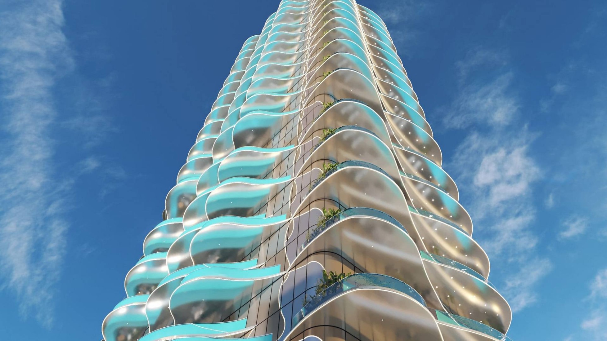 Volga Tower, developer render