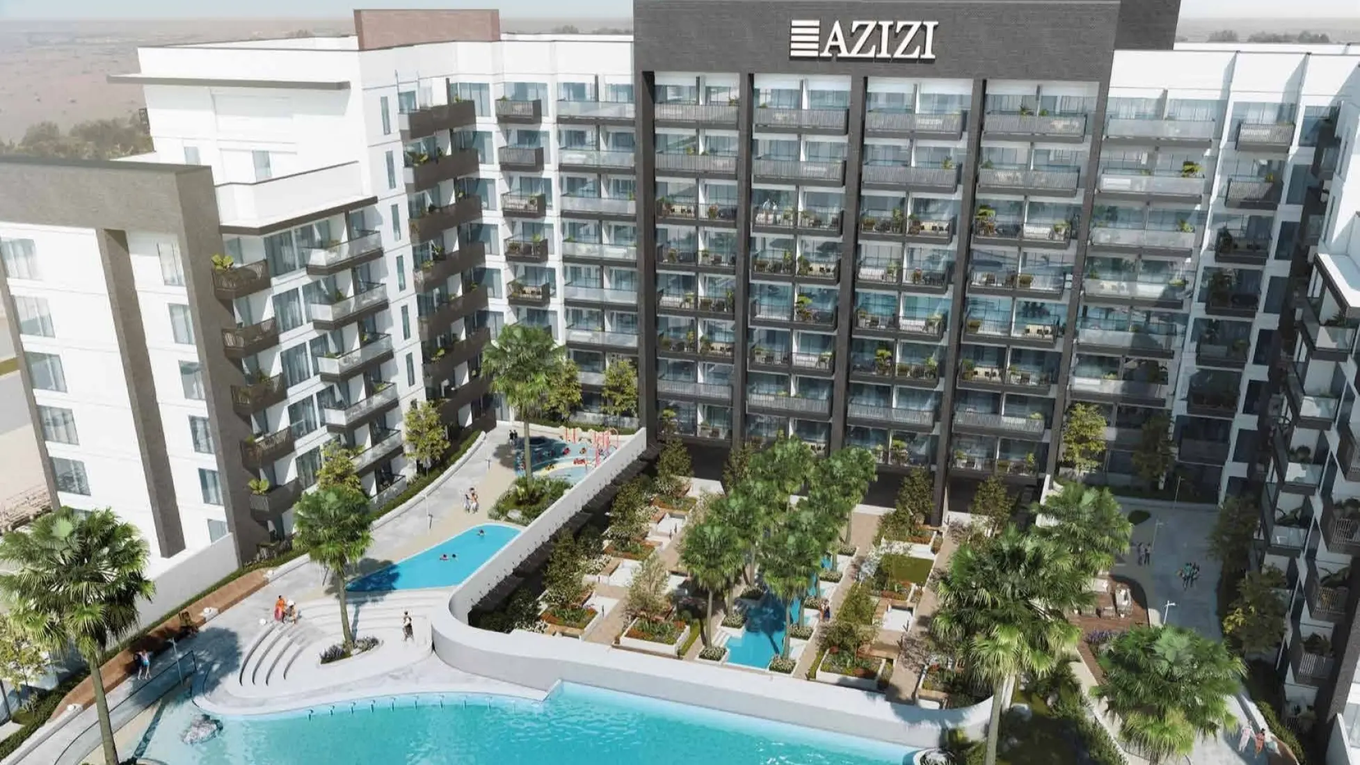 Beach Oasis 1 and 2, developer render