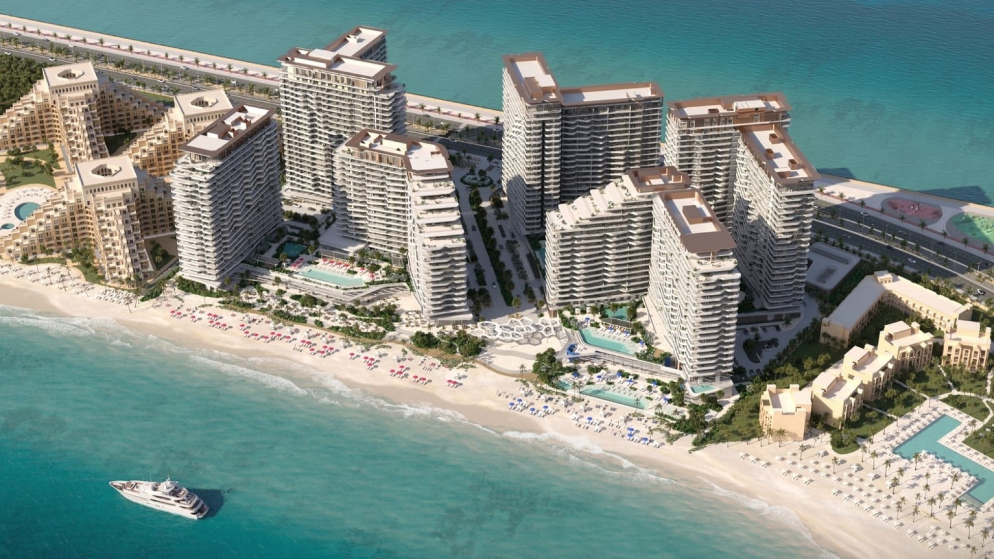 Nikki Beach Residences, developer render