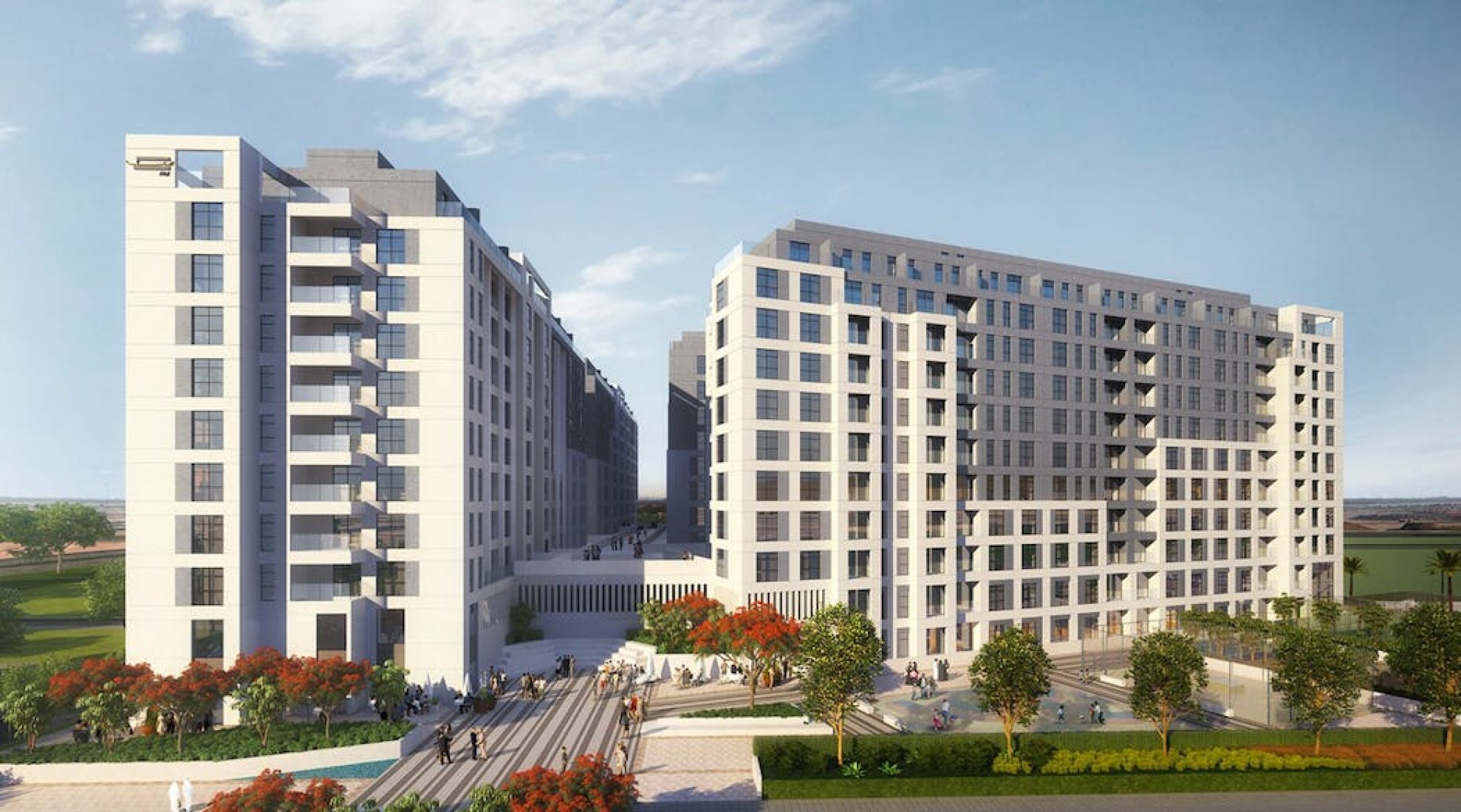 Al Mamsha, developer render