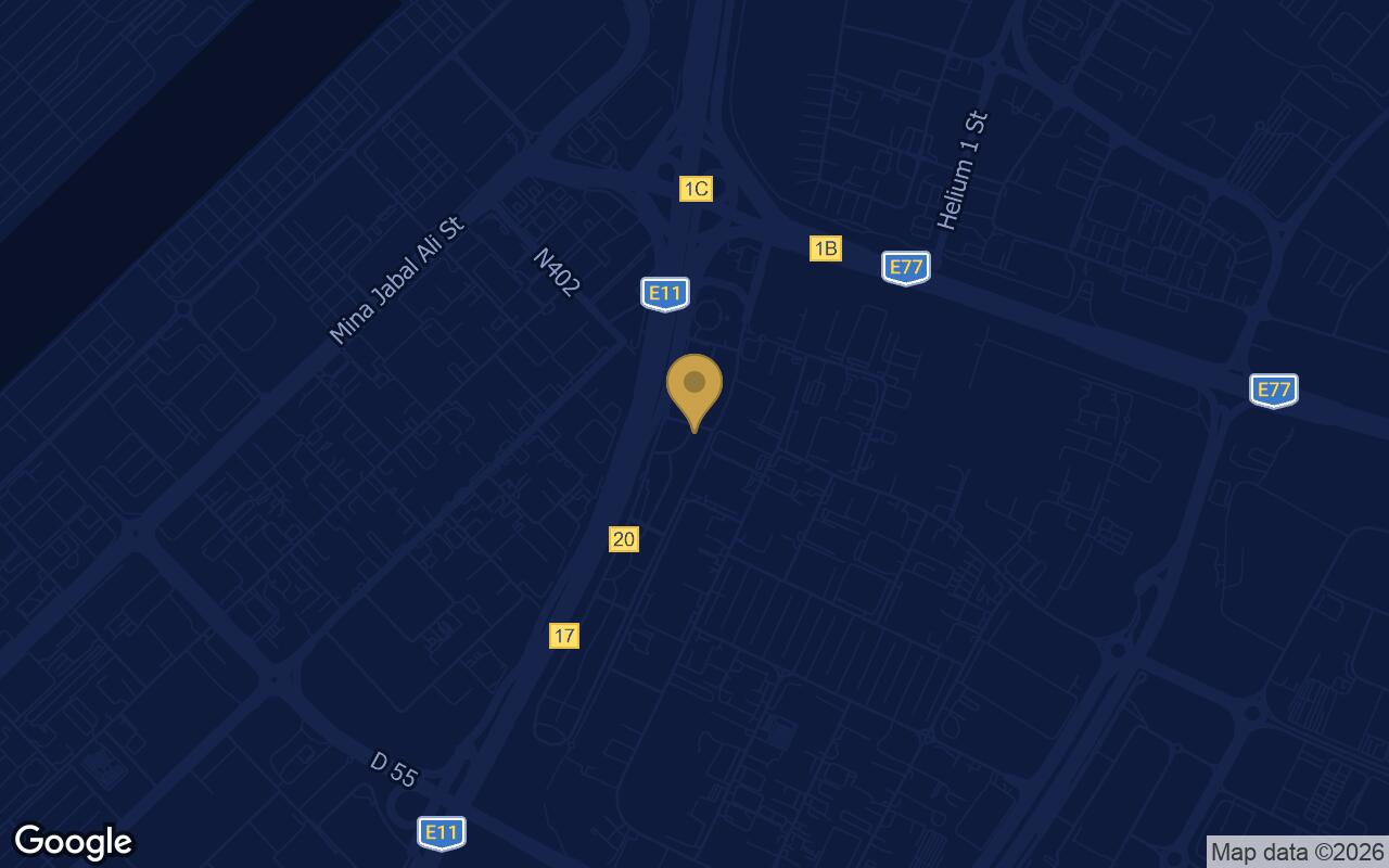 Map of Eleve in Downtown Jebel Ali