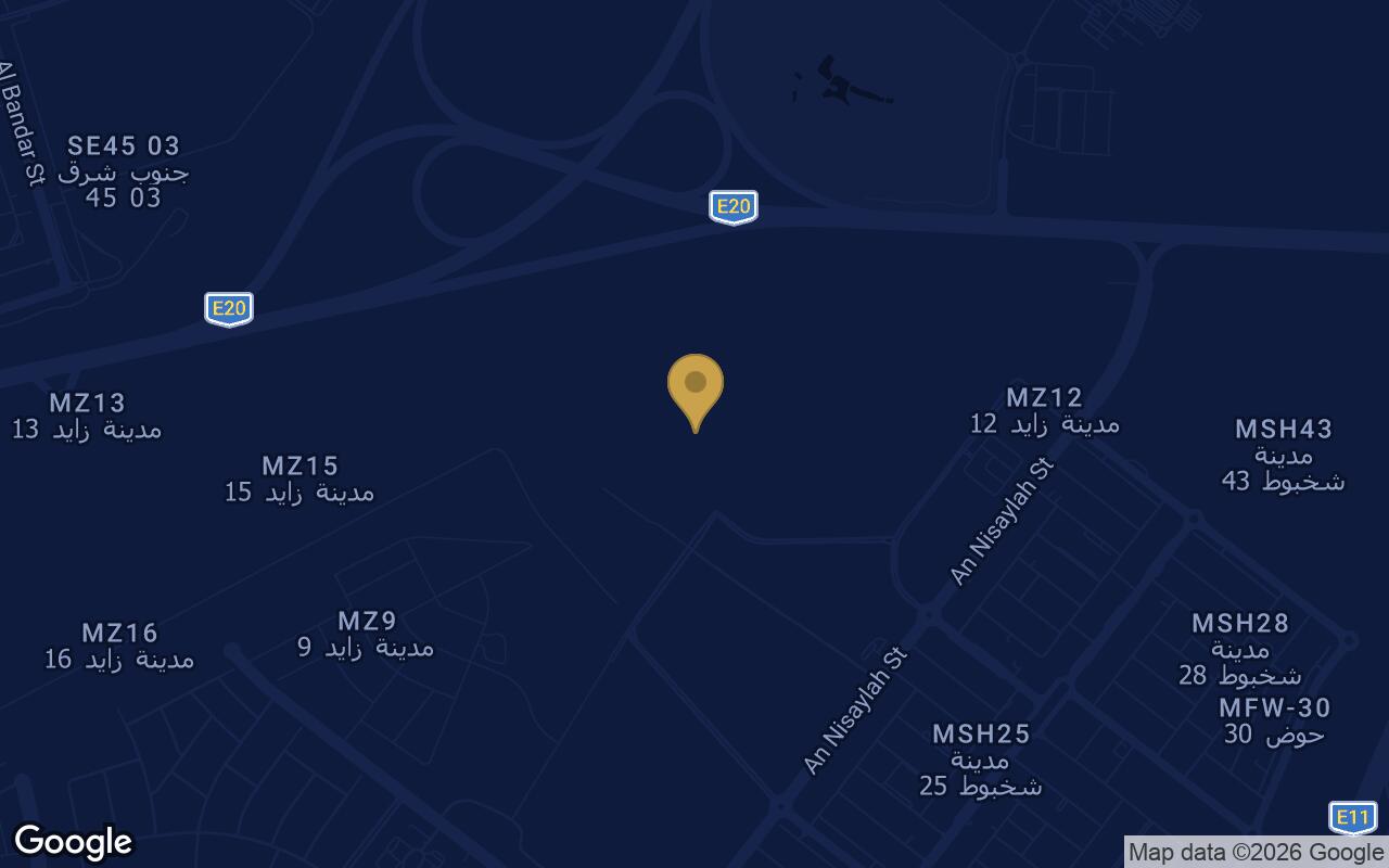 Map of Bloom Living Seville in Zayed City