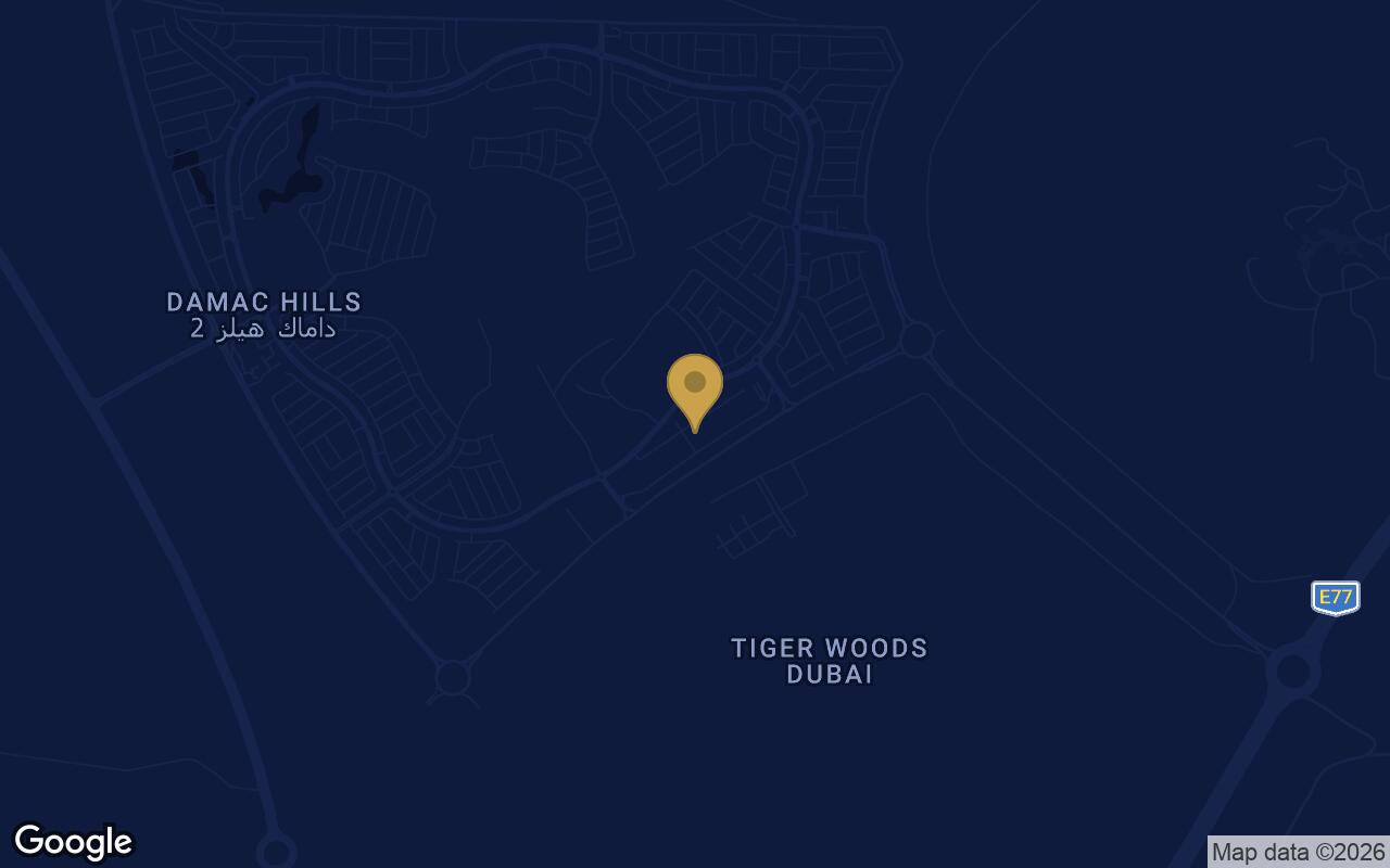 Map of Elo Damac in Damac Hills 2