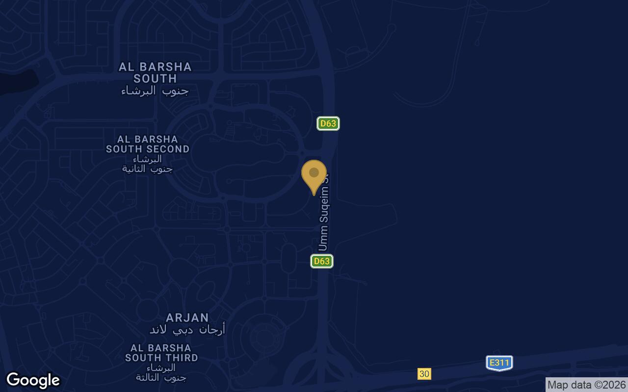 Map of Binghatti Hills in Al Barsha South (I)