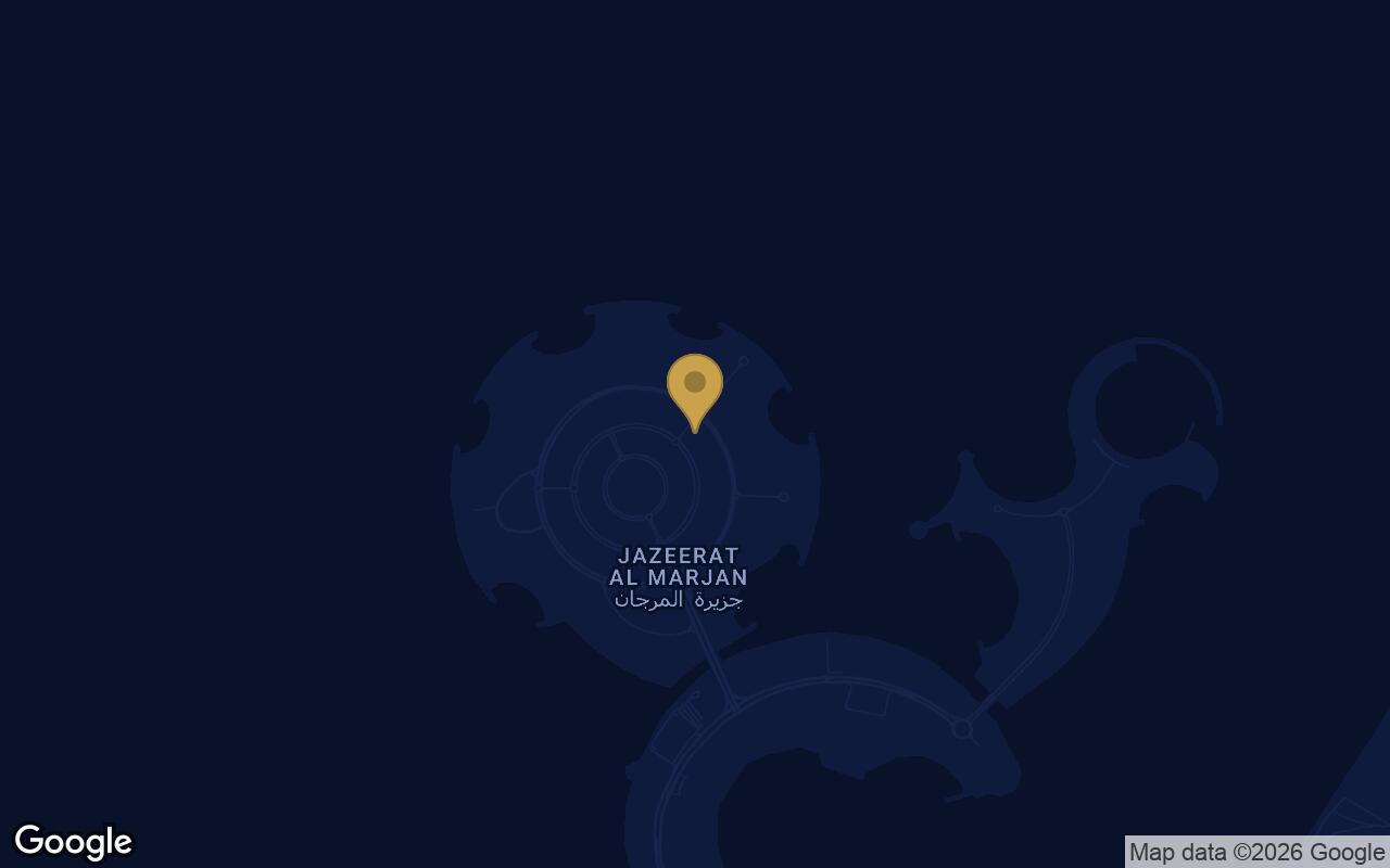 Map of Aqua Arc in Al Marjan Island