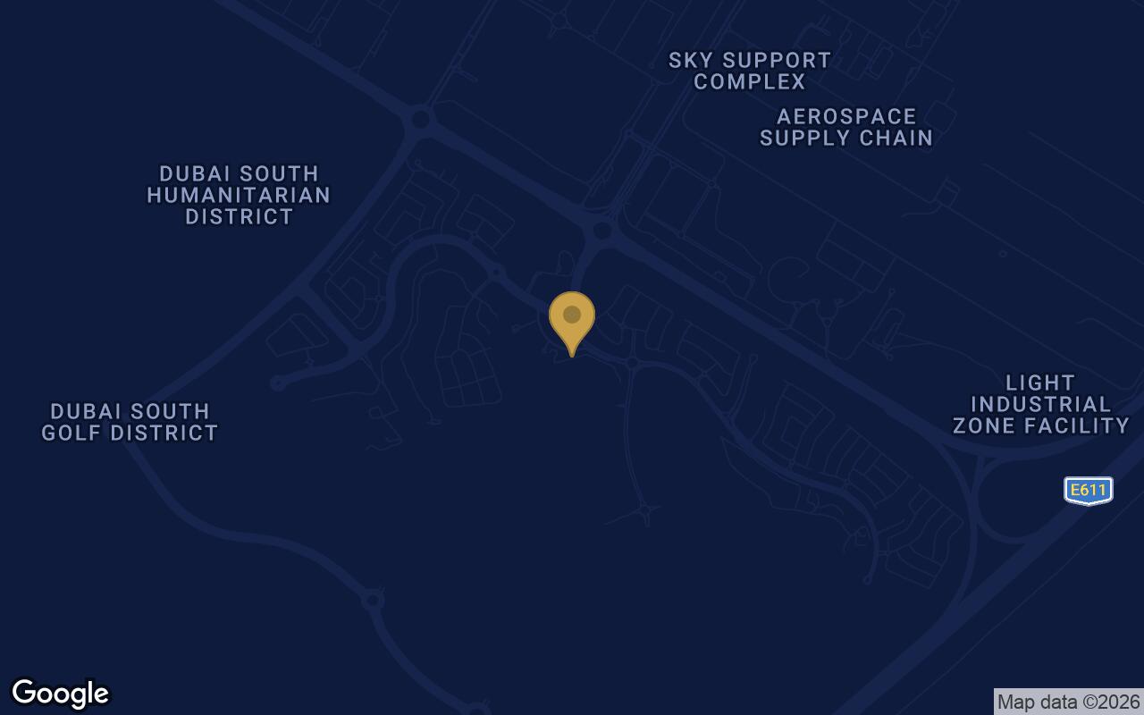 Map of Golf Point in Dubai South
