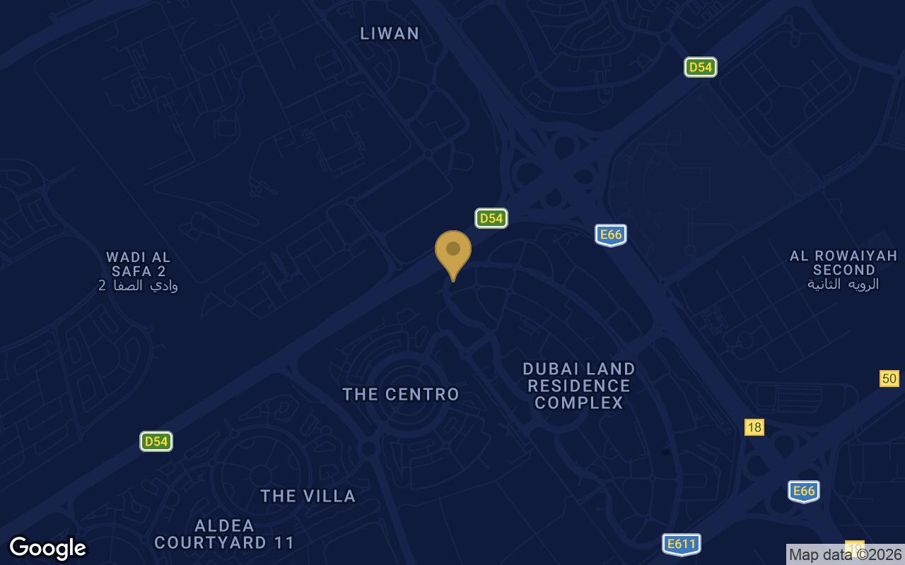 Map of Terra Tower in Dubailand