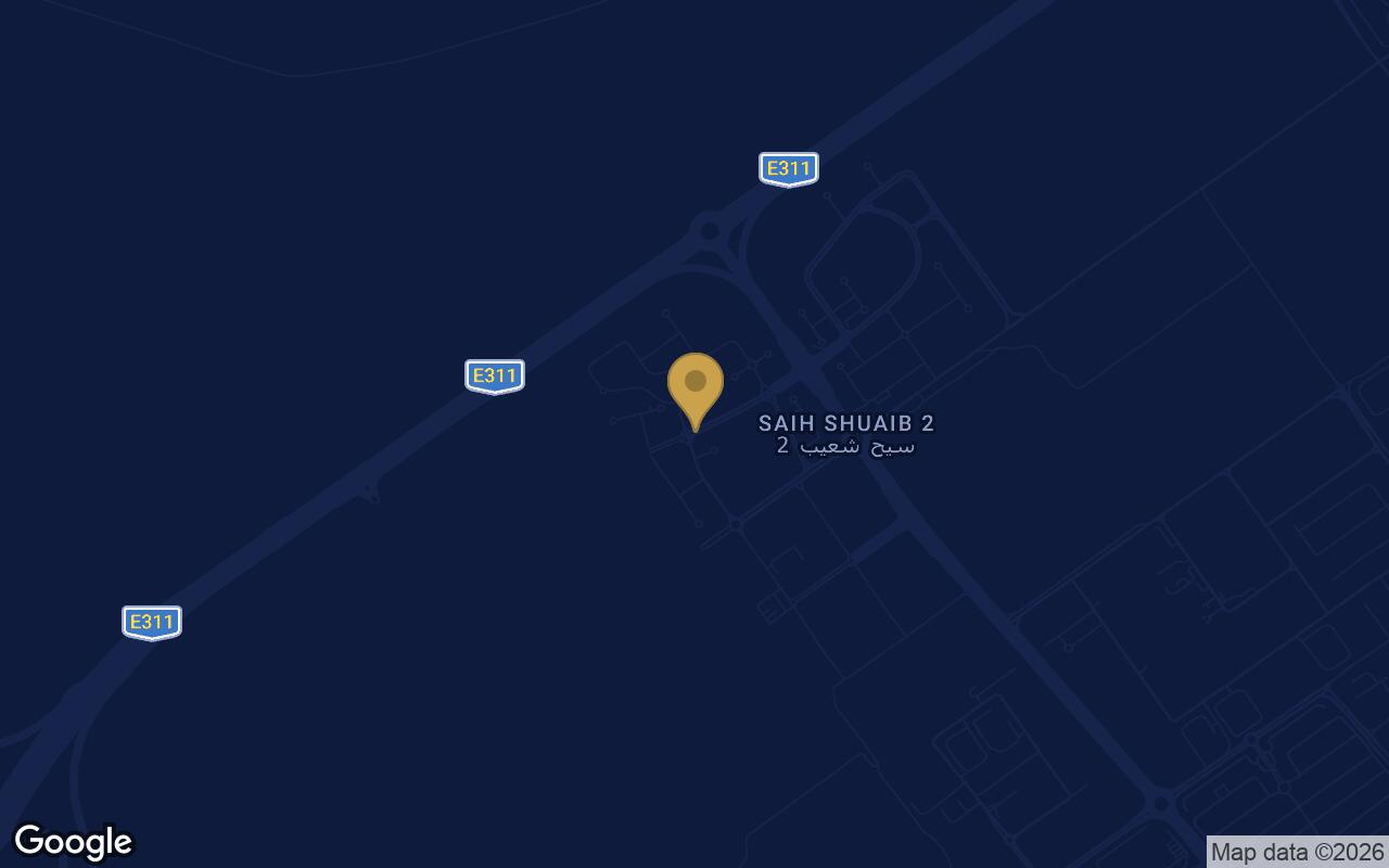 Map of Al Haseen Residences 3 in Saih Shuaib (II)