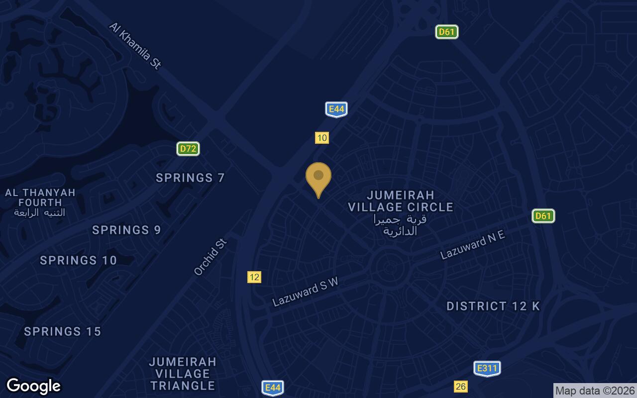 Map of Havelock Heights in JVC (Jumeirah Village Circle)