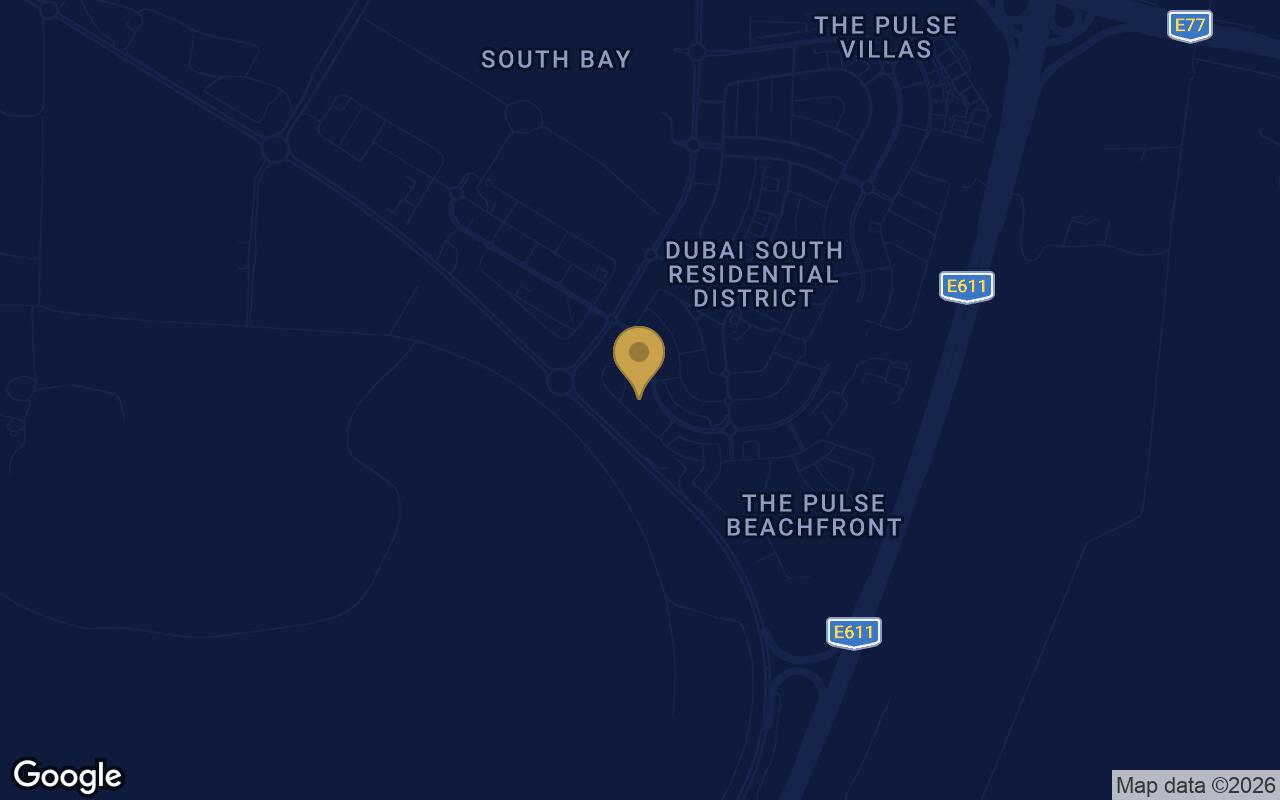 Map of Golden Wood Views VII in Dubai South
