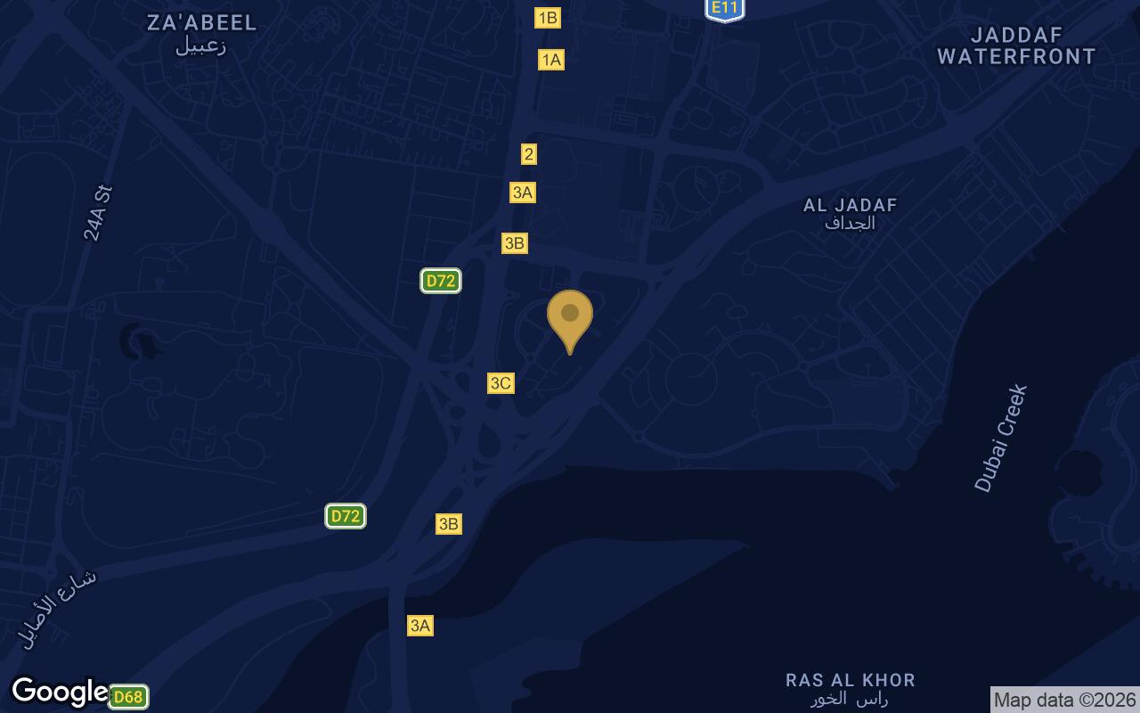 Map of Pier Point in Rashid Yachts and Marina