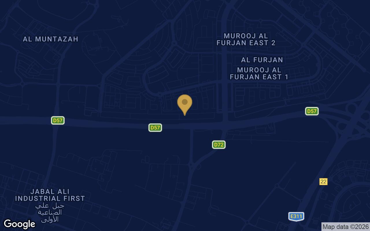 Map of Reef 999 in Al Furjan