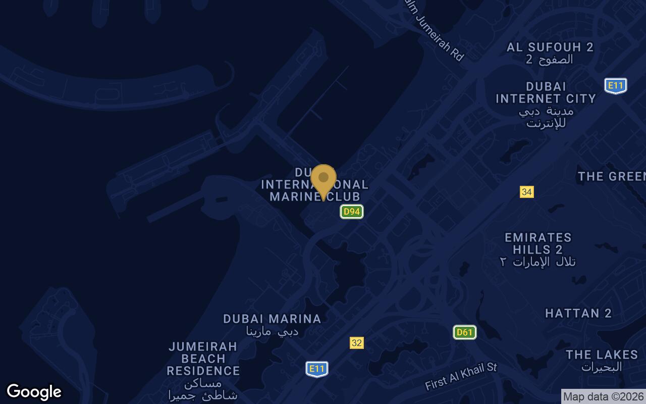 Map of SeaHaven Tower B in Dubai Marina