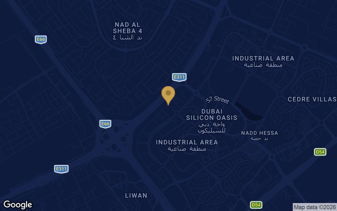 Map of Tria in Dubai Silicon Oasis