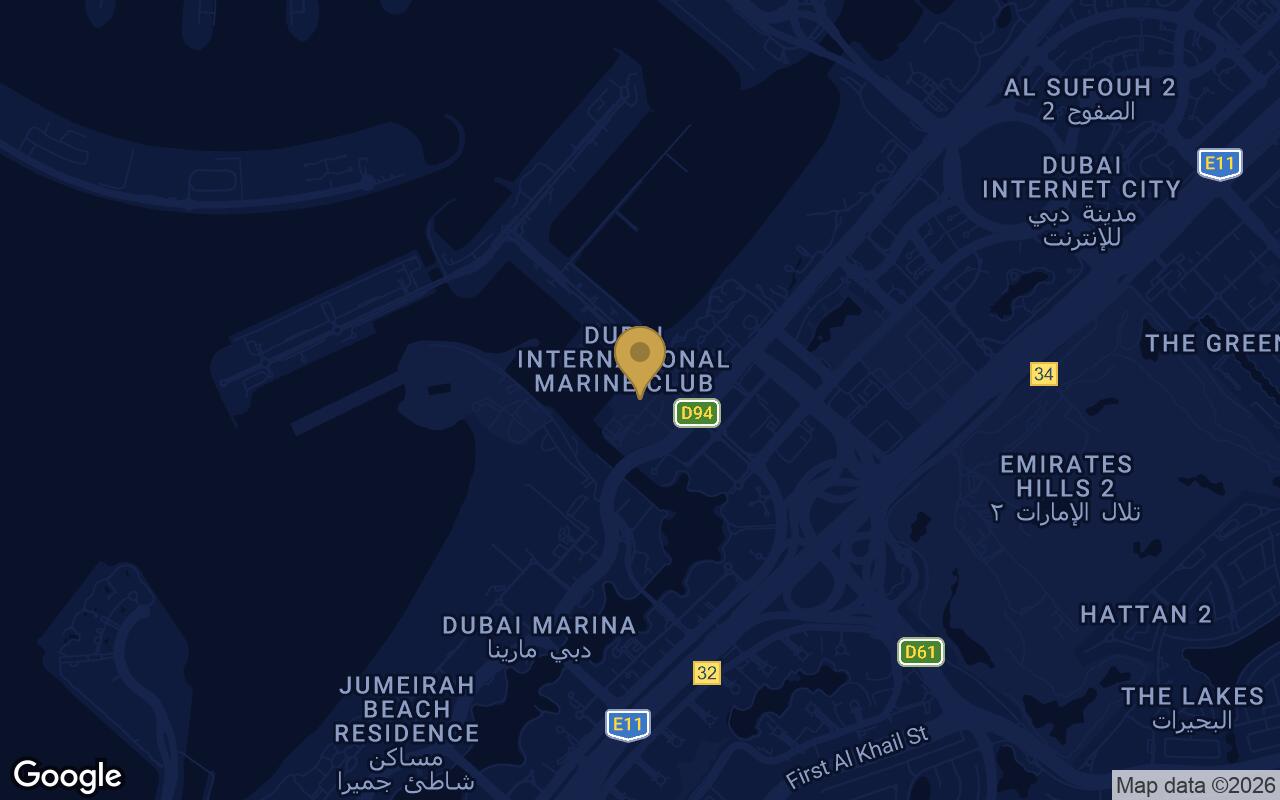 Map of Sobha Seahaven in Dubai Harbour