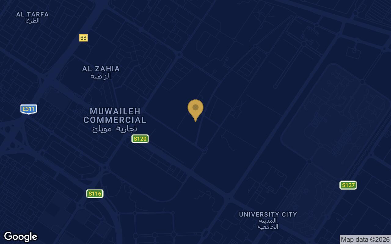 Map of Nesba 1 Aljada in Muwaileh Commercial