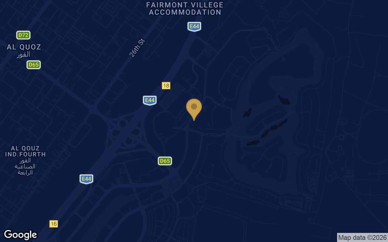Map of Greenside Residence in Dubai Hills