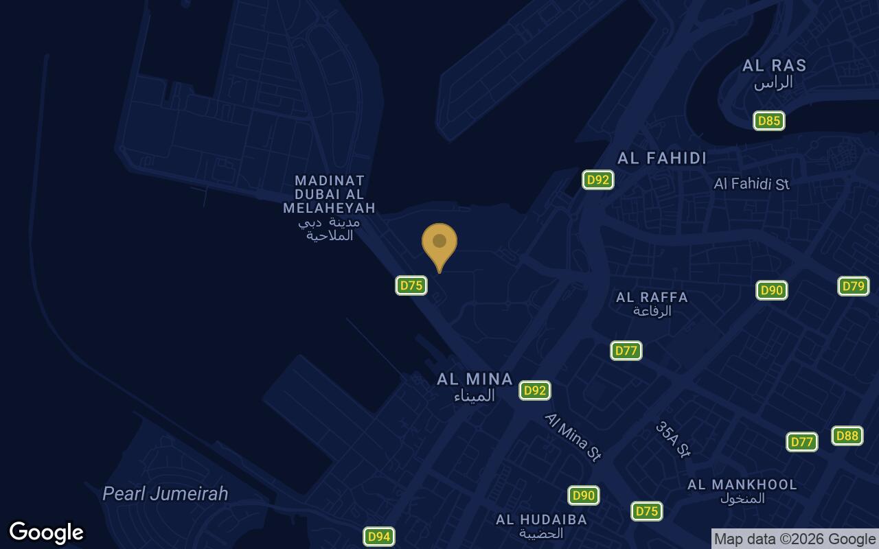 Map of Clearpoint in Mina Rashid
