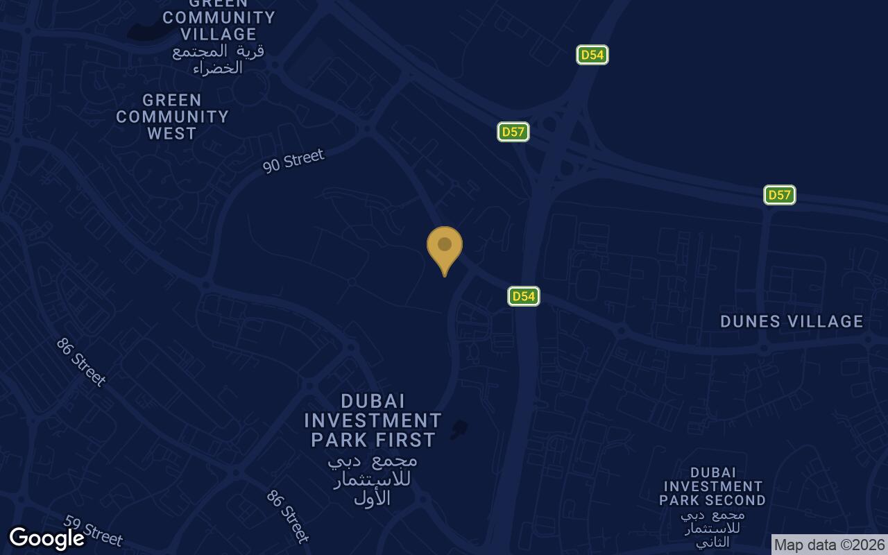 Map of Verdana III in Dubai Investments Park