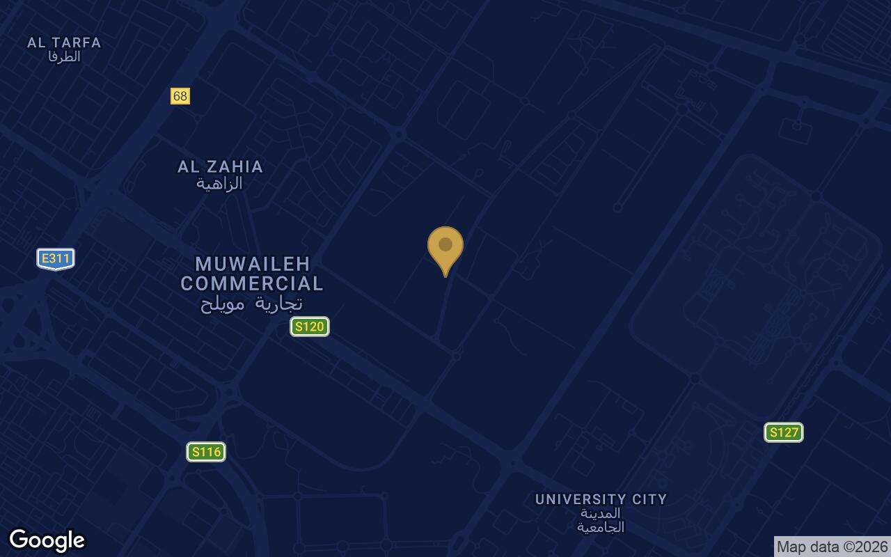 Map of Nesba 2 Aljada in Muwaileh Commercial