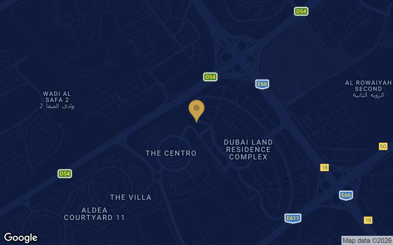 Map of Weybridge Gardens 2 in Dubailand Residence Complex