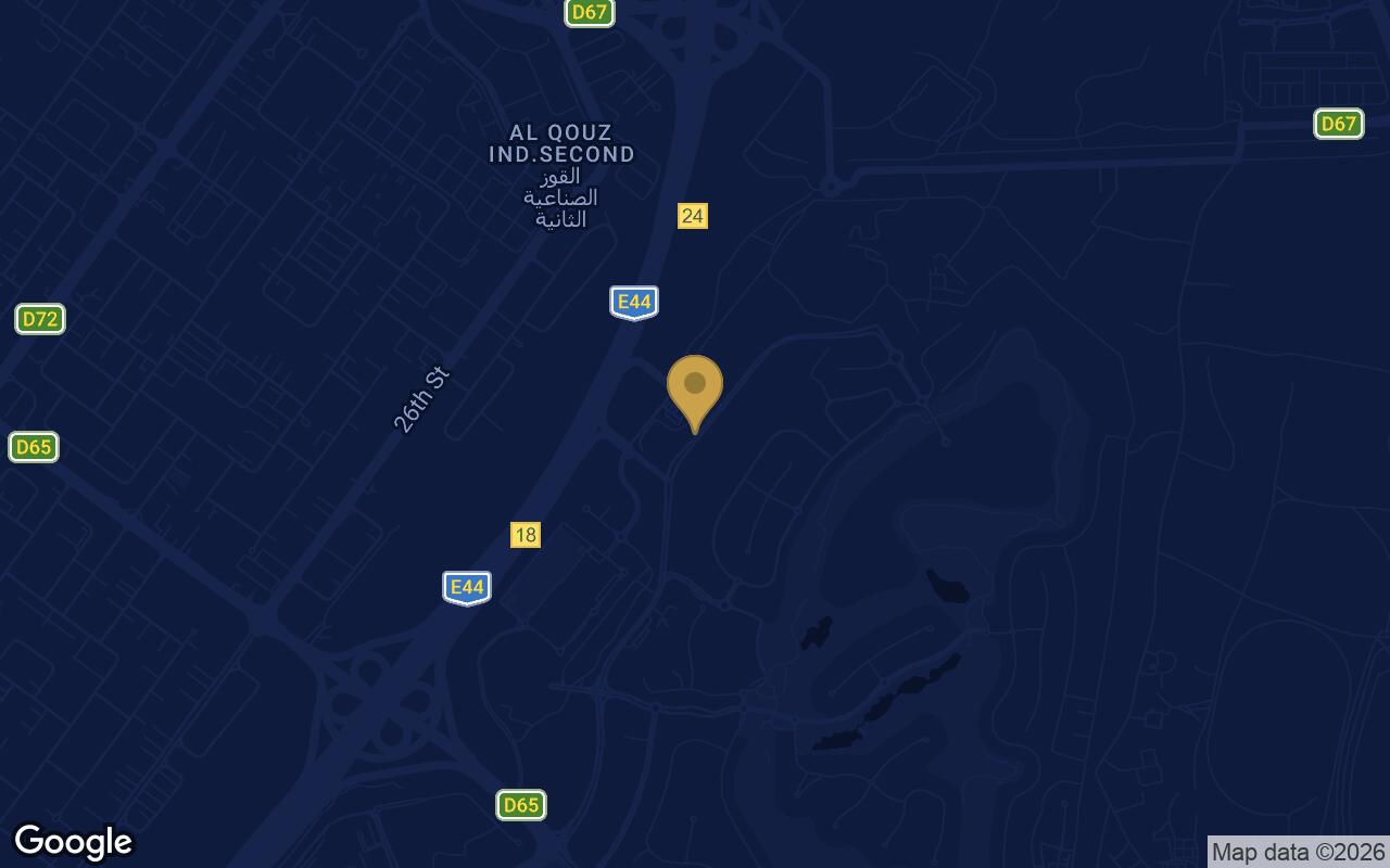 Map of Golf Hillside in Dubai Hills