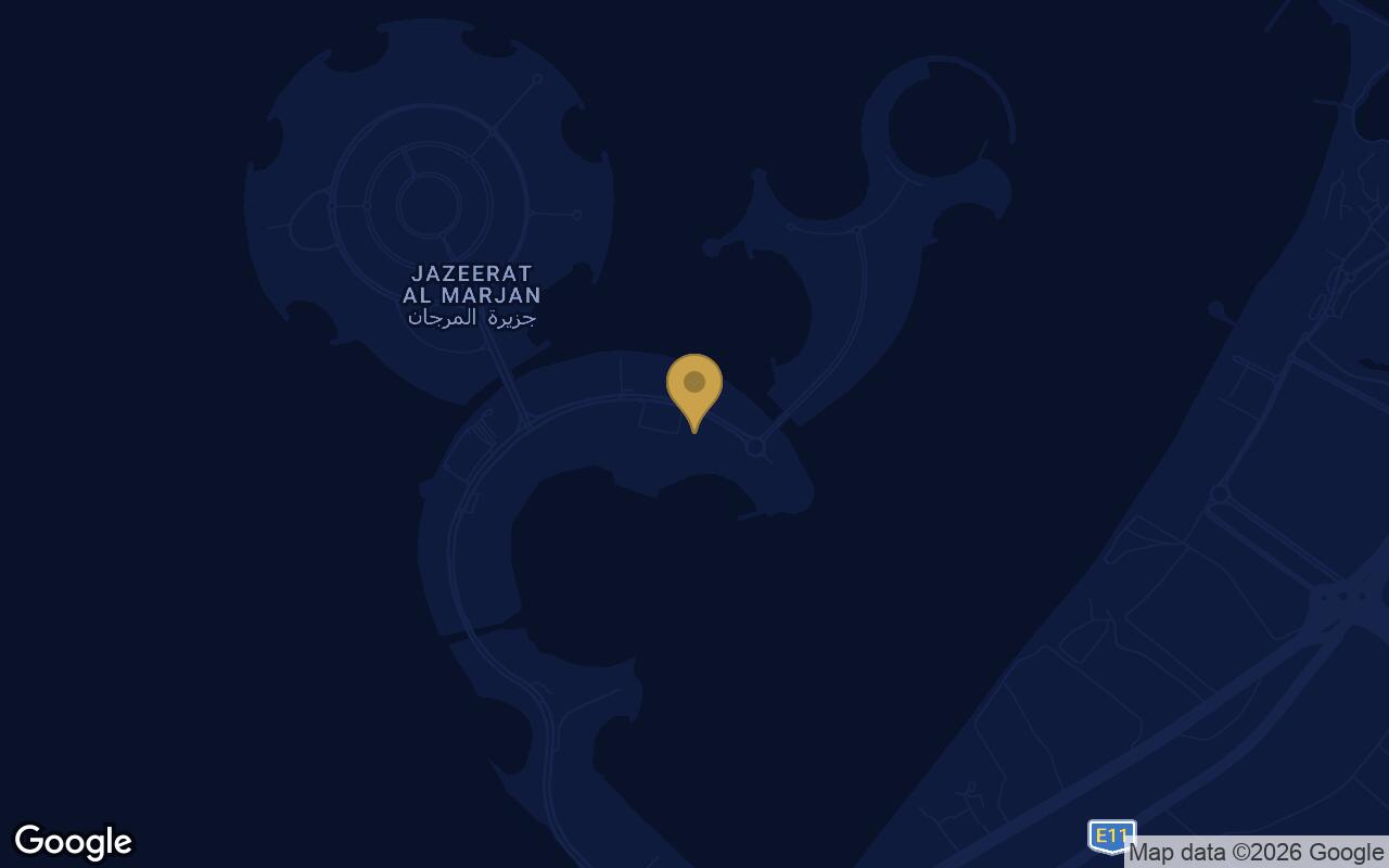 Map of La Mer by Elie Saab in Al Marjan Island