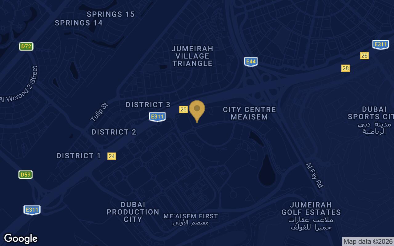 Map of Binghatti Elite in Dubai Production City