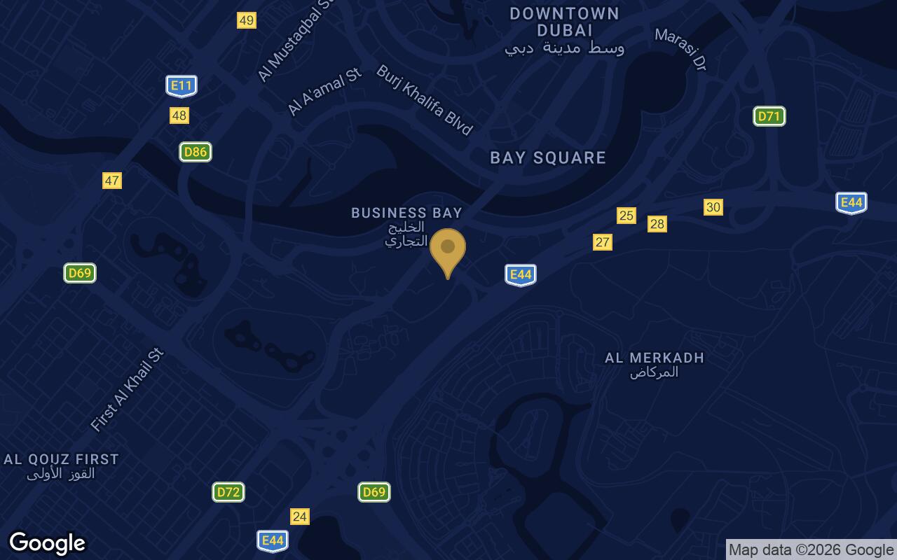 Map of Onda by Kasco in Business Bay
