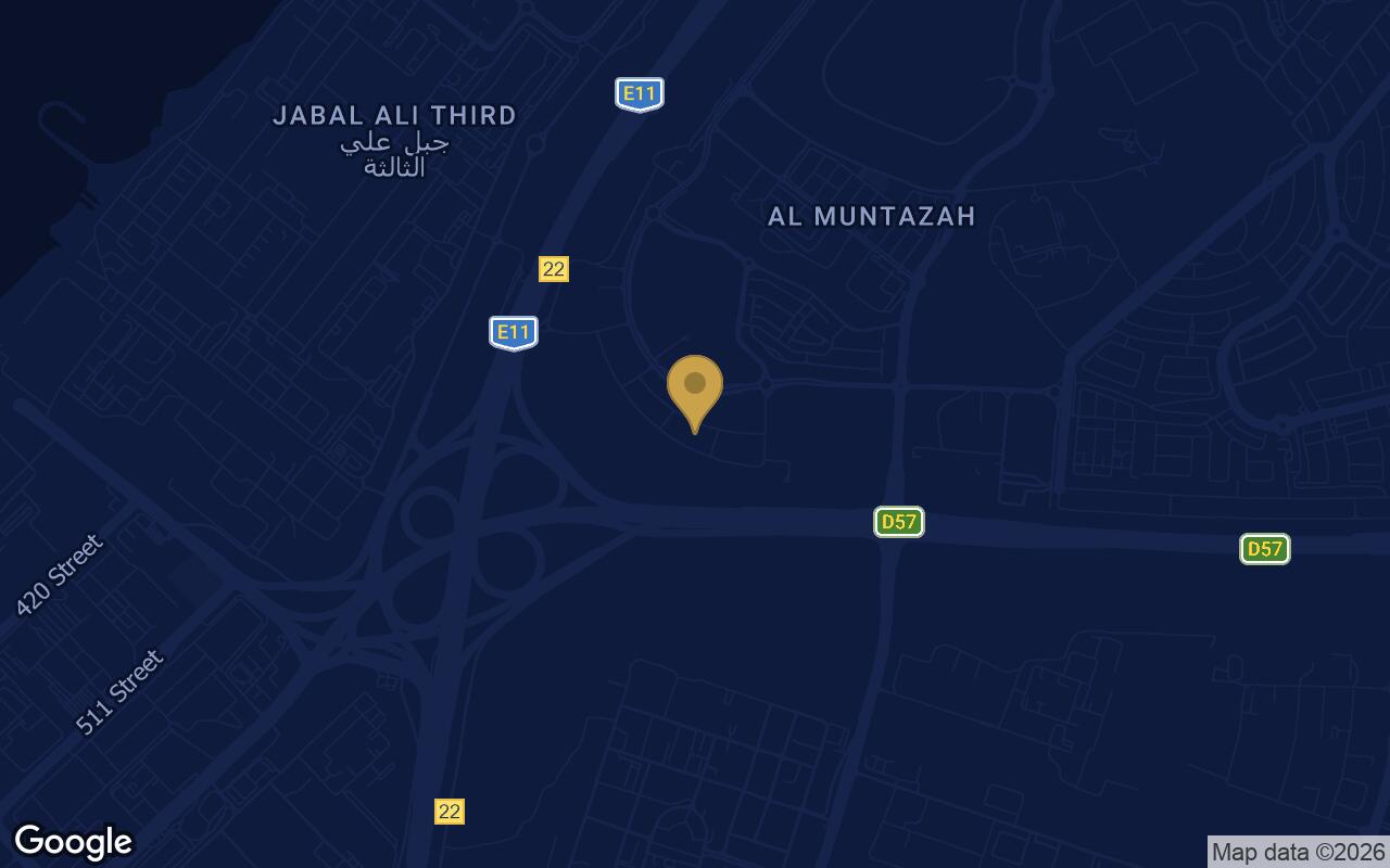 Map of Sola Residences in Jebel Ali Village