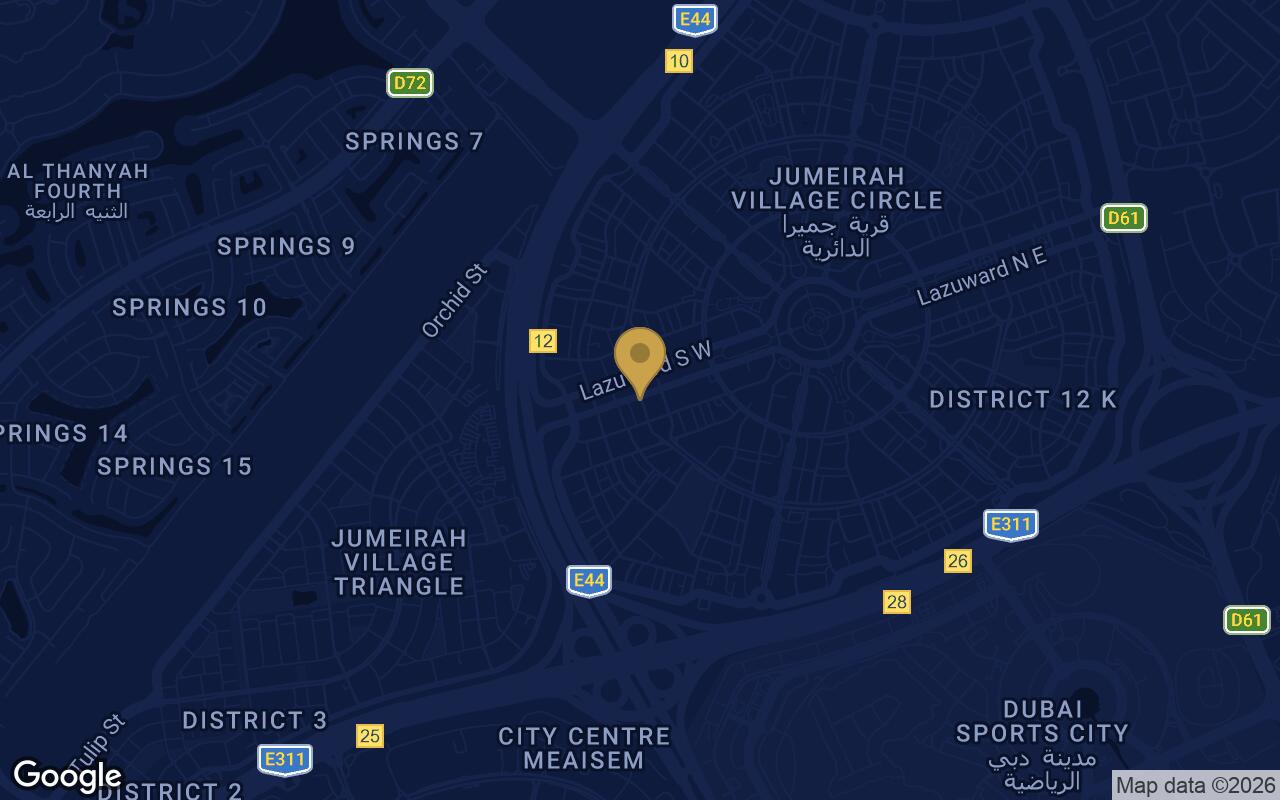 Map of Esplora in JVC (Jumeirah Village Circle)