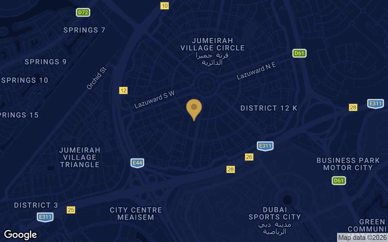 Map of Provenza Residences in JVC (Jumeirah Village Circle)