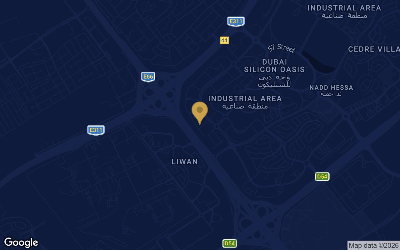 Map of Oasiz 2 in Dubai Silicon Oasis