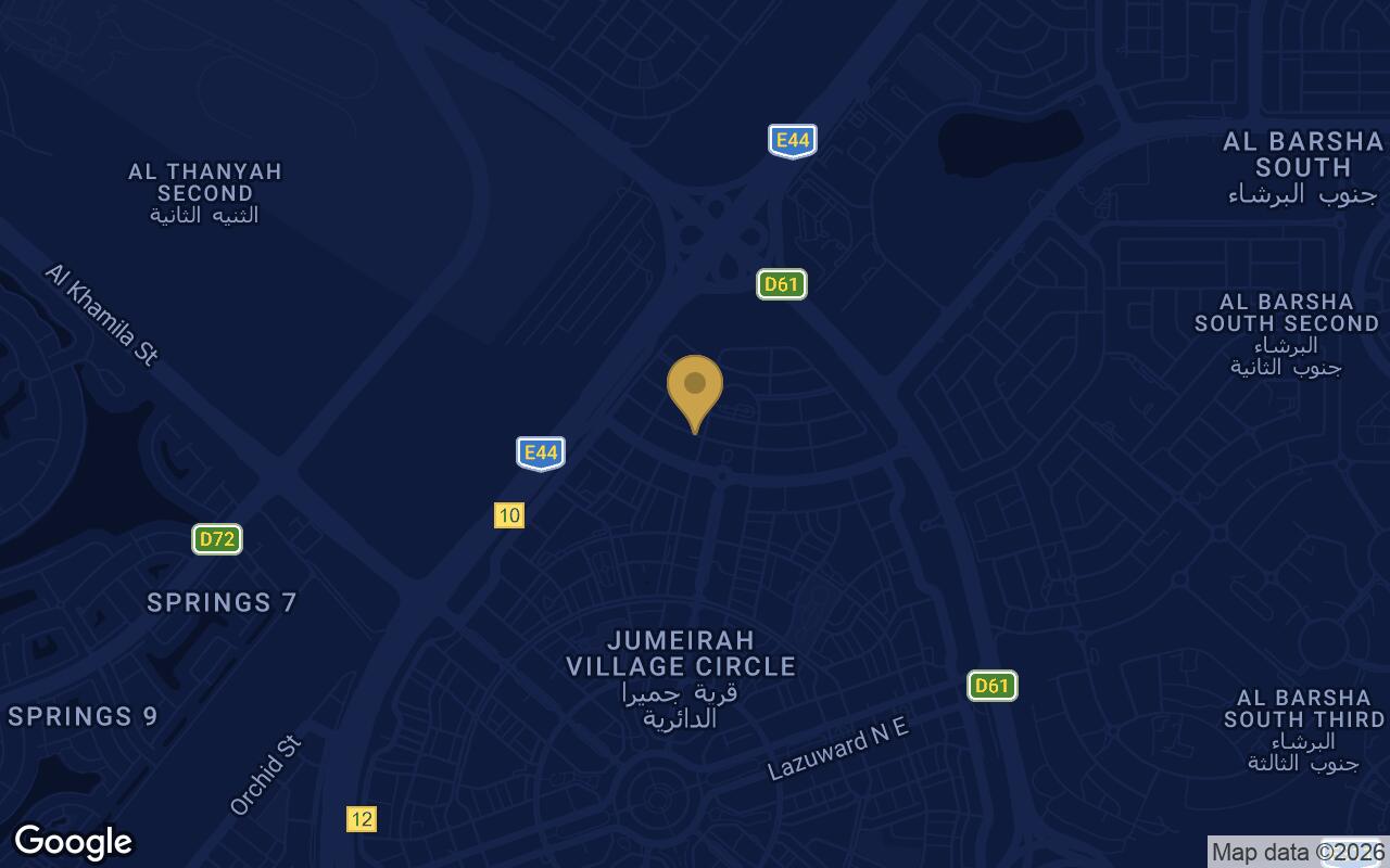 Map of Mi Casa in JVC (Jumeirah Village Circle)