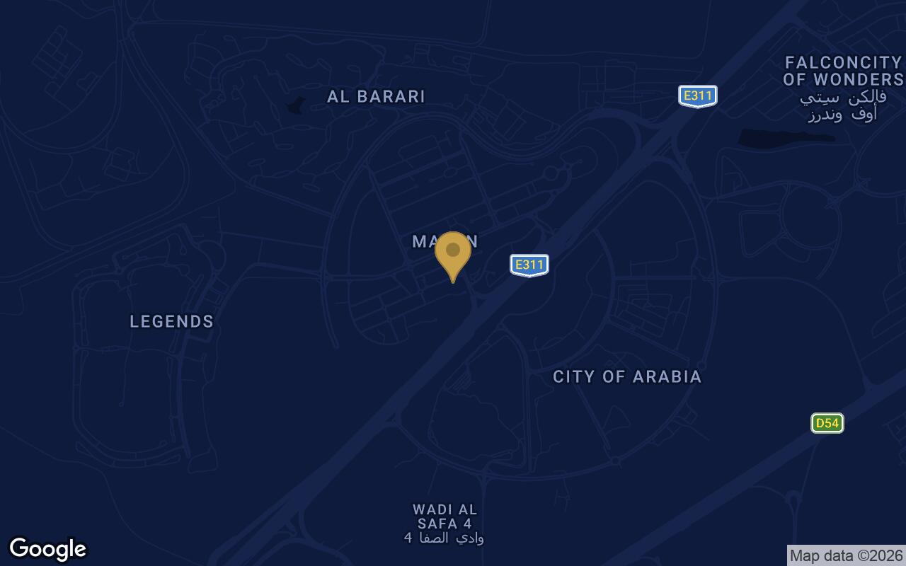 Map of Binghatti Vintage in Wadi Al Safa 3