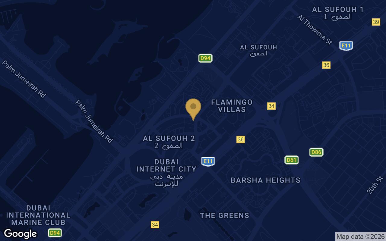 Map of Magnolia in Dubai Internet City