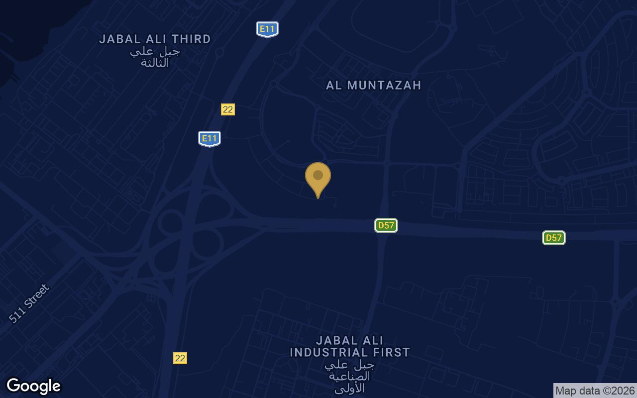 Map of Omya Residence in Jebel Ali Village