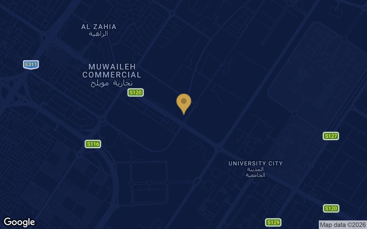 Map of Palace Residences Al Mamsha in Muwailih