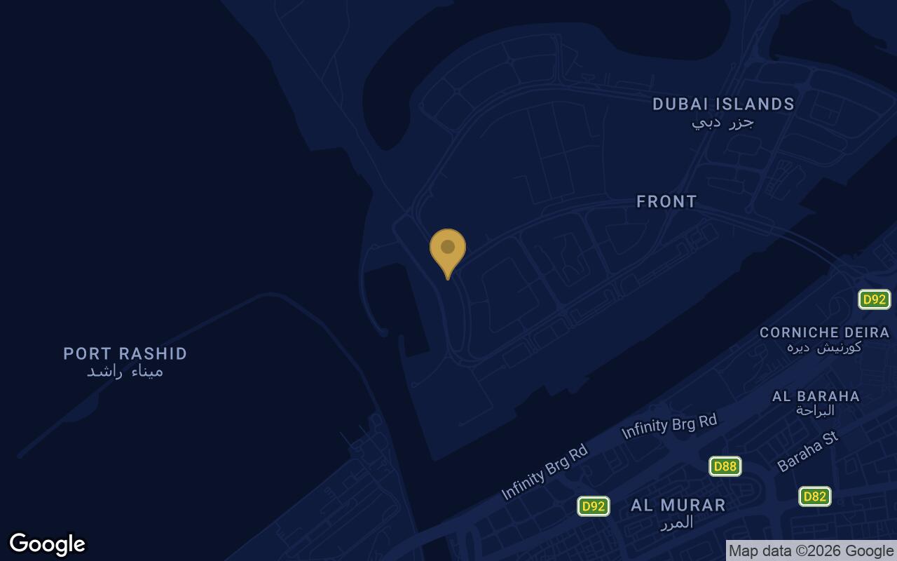 Map of Flora Bay Residences in Dubai Islands