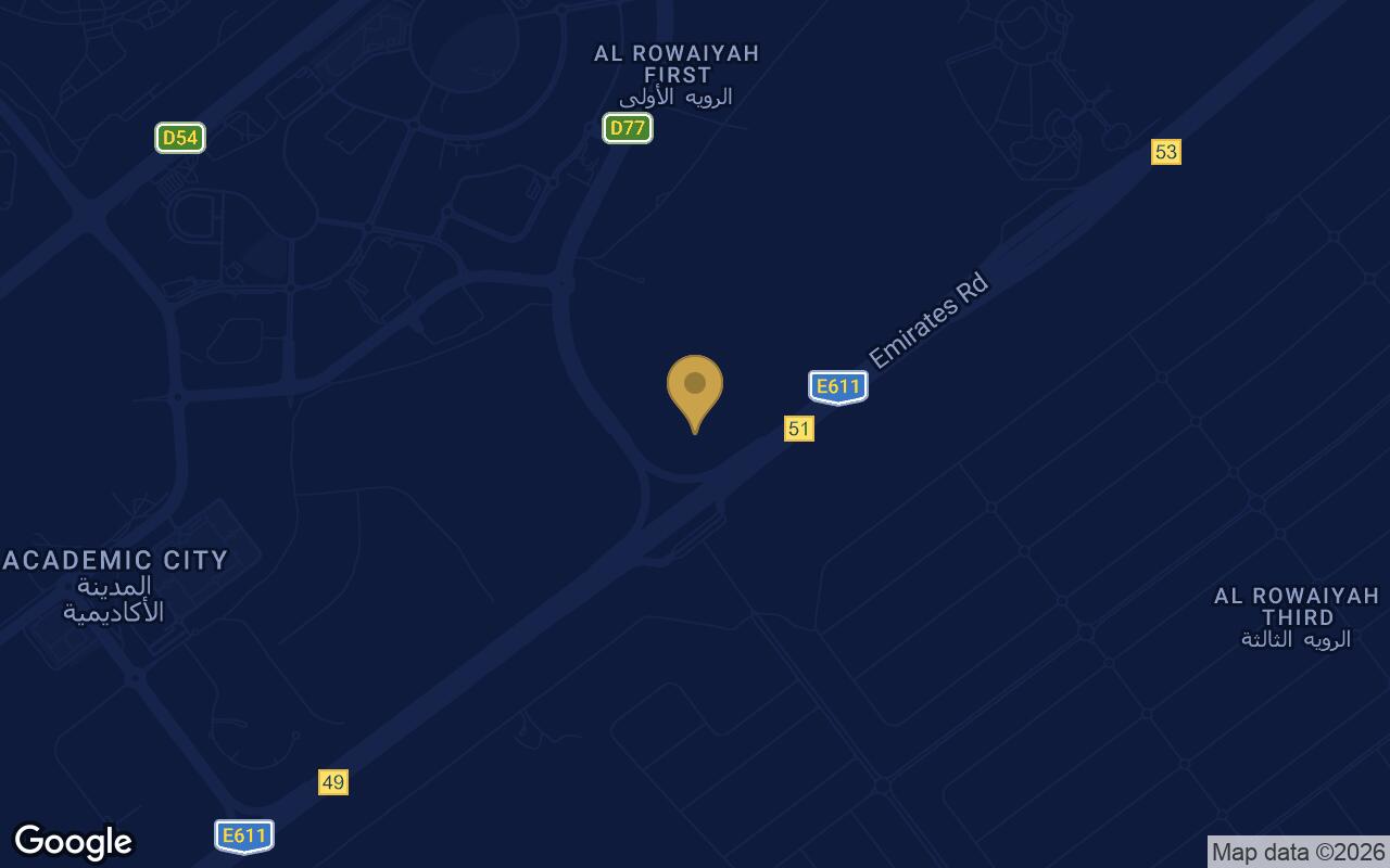 Map of Greenz in Al Warsan