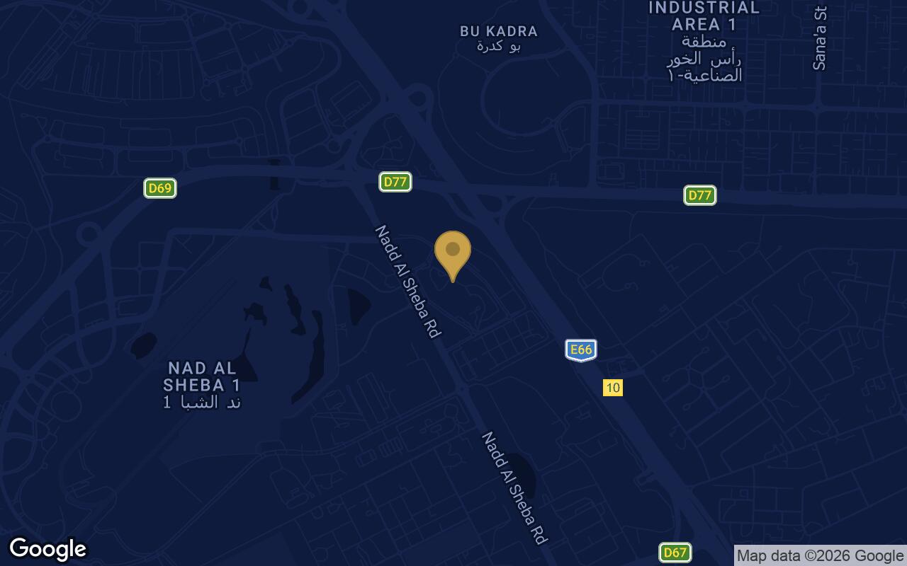 Map of Maybach Ultimate Luxury in Meydan (Nad Al Sheba 1)