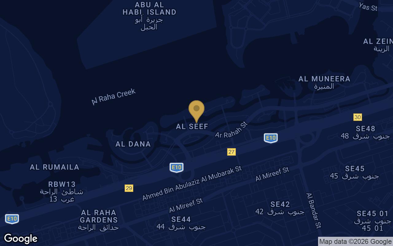 Map of Bab Al Qasr Sea View Residence 51 in Abu Dhabi
