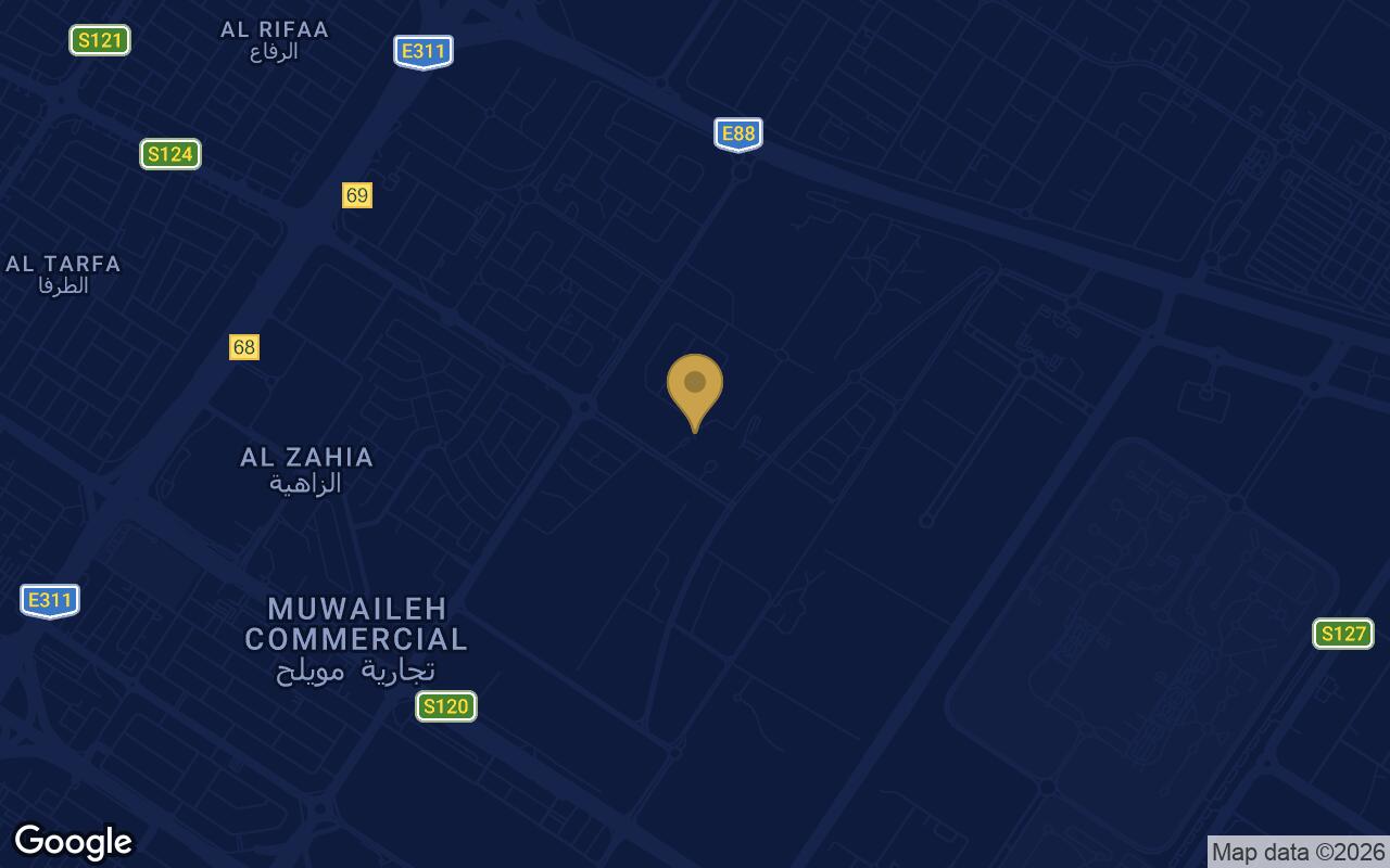 Map of The Gate 6 in Muwaileh Commercial