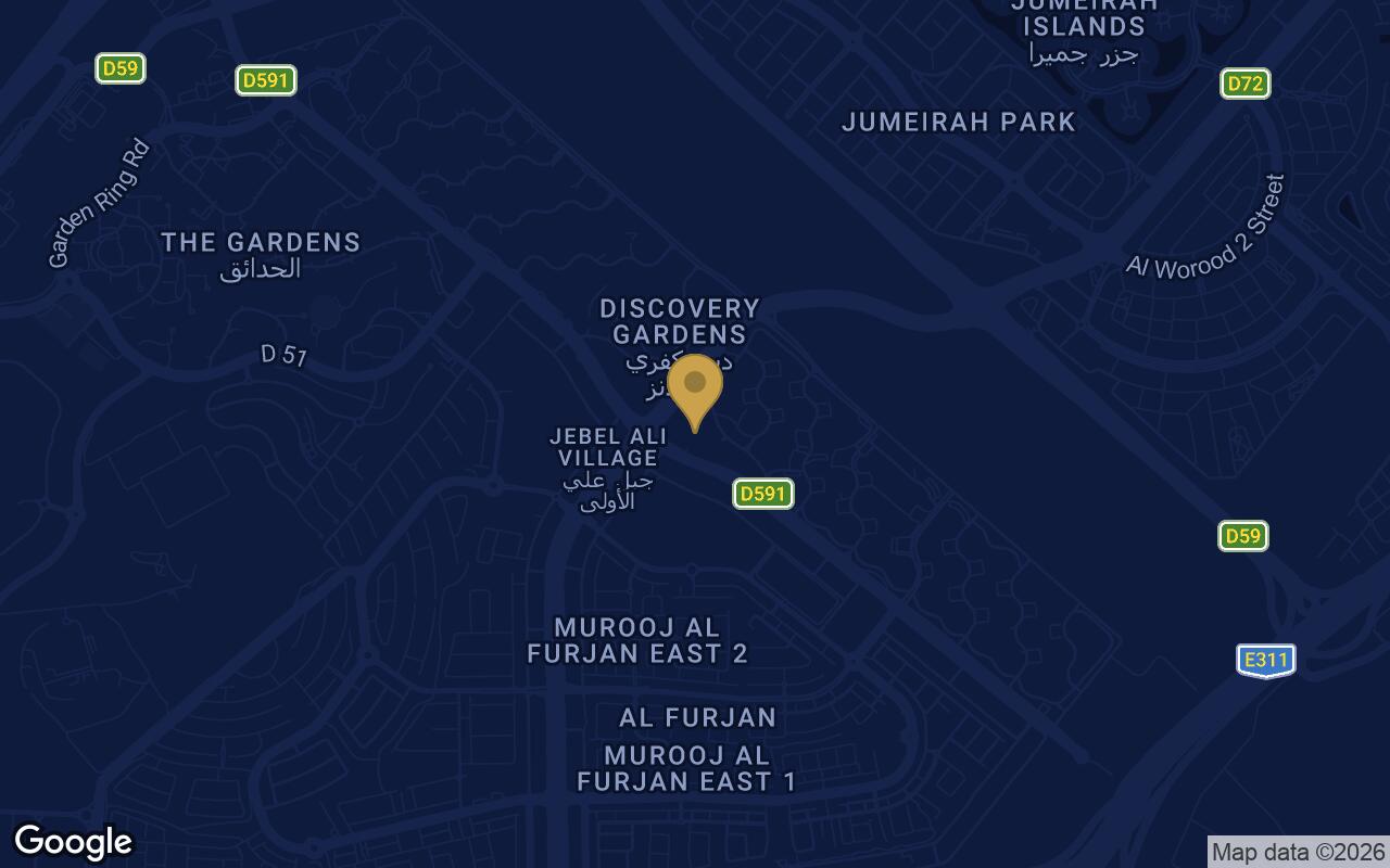 Map of John Richmond District in Discovery Gardens