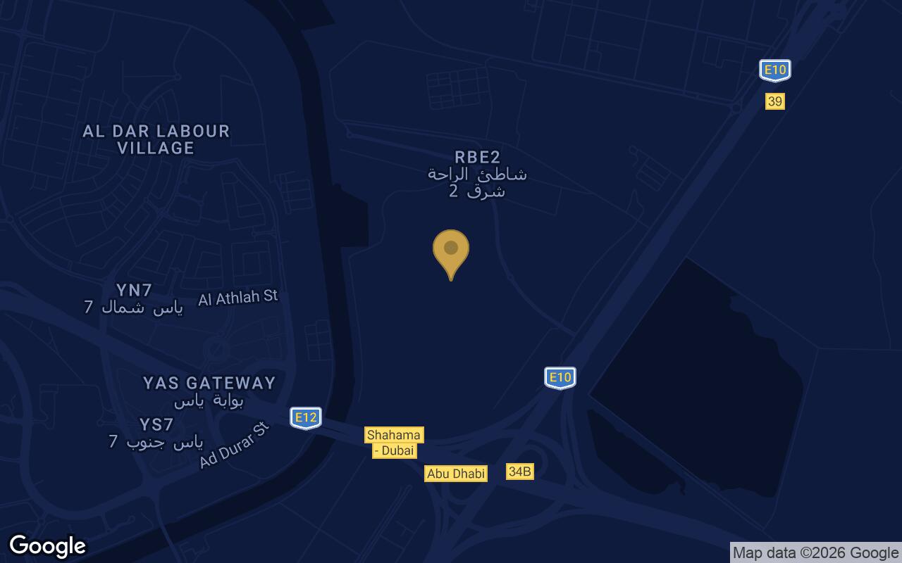 Map of The Orchard at Sobha City in Abu Dhabi